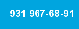 931 967-68-91